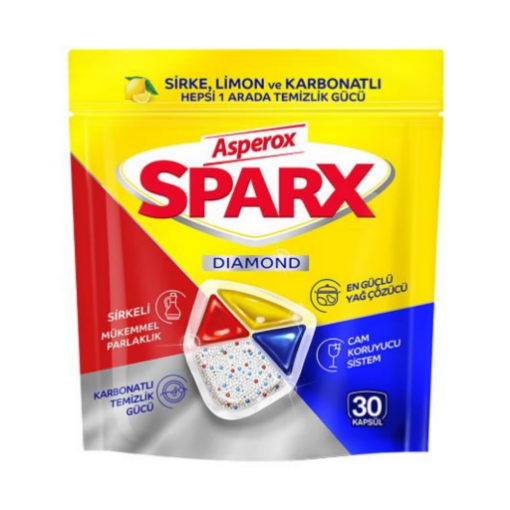 Asperox Sparx Bulaşık Makinası Tableti 30lu. ürün görseli