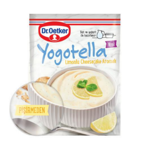 DR.OETKER Yogotella 83GR Limon-Cheesecake. ürün görseli