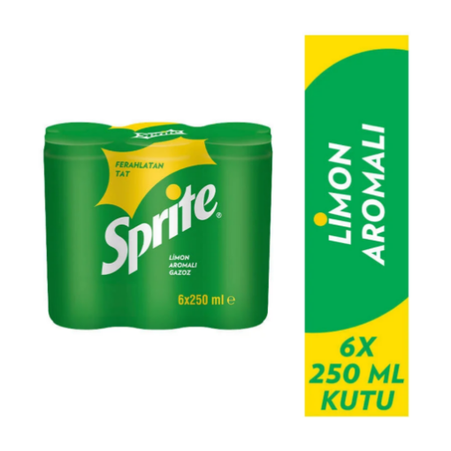 CC.SPRITE 250ML*6LI***. ürün görseli