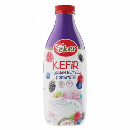 Eker Kefir 1 lt Orman Meyveli Probiyotik. ürün görseli