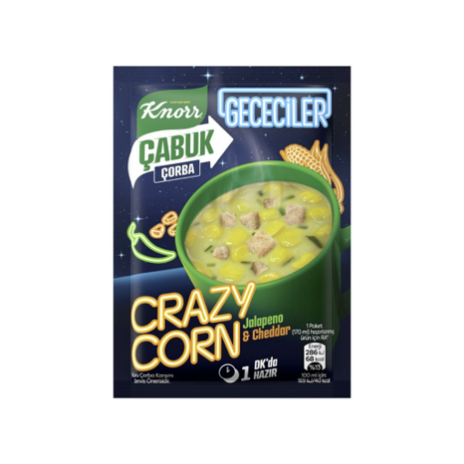 Knorr Çabuk Çorba 18Gr Crazy Corn. ürün görseli