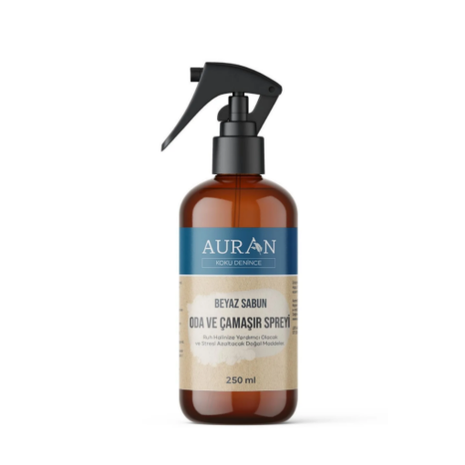 AURAN Oda ve Çamaşır Spreyi Beyaz Sabun 250ML. ürün görseli