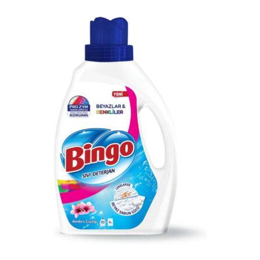 Bingo Çamaşır Sıvısı 2600 Ml Amber Çiçeği. ürün görseli