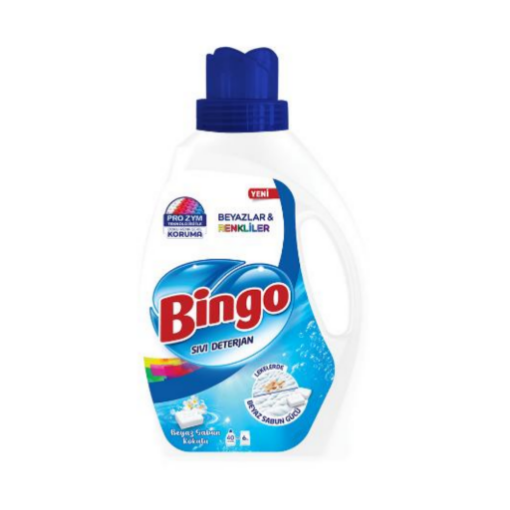 Bingo Çamaşır Sıvısı 2600 Ml Beyaz Sabun. ürün görseli