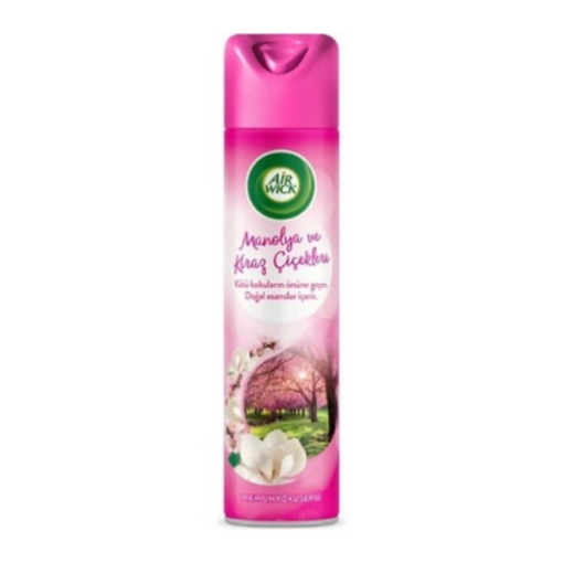 Air Wick Aerosol Manolya ve Kiraz Çiçekleri 300 ml Oda Spreyi. ürün görseli