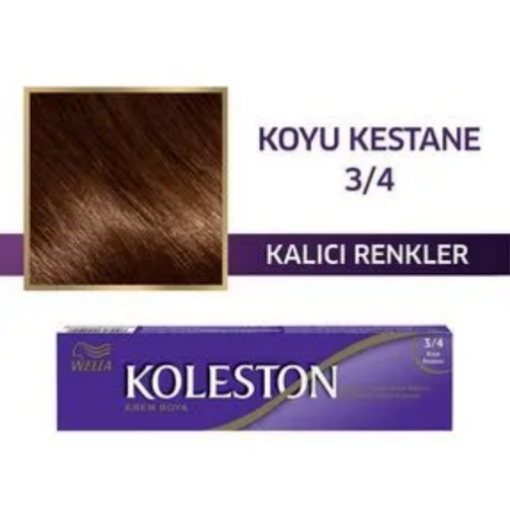 Koleston Tup 3/4 Koyu Kestane. ürün görseli