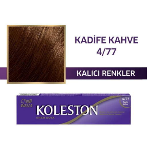 Koleston Tup 4/77 Kadife Kahve. ürün görseli