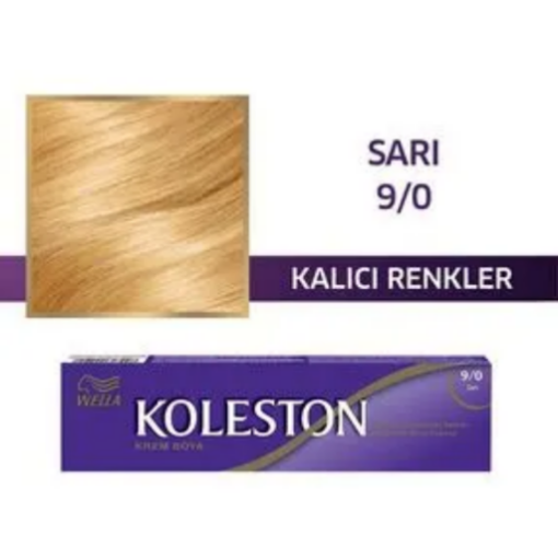 Koleston Tup 9/0 Sarı. ürün görseli