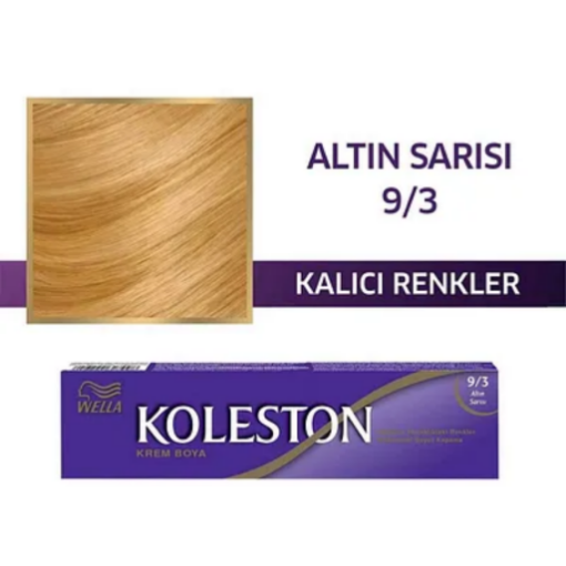 Koleston Tup 9/3 Altın Sarısı. ürün görseli