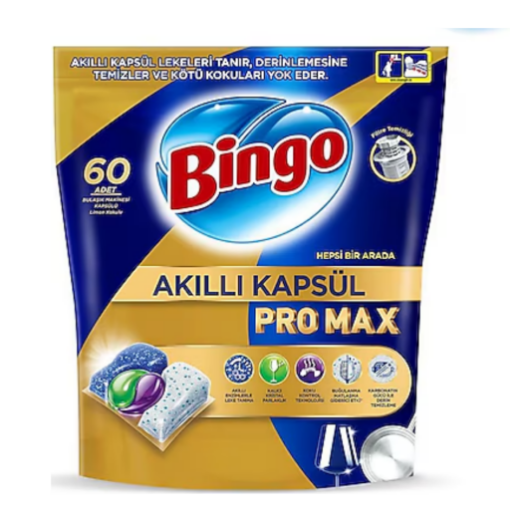 Bingo Akıllı Bulaşık Makinası Kapsülü 60 Lı Pro Max. ürün görseli