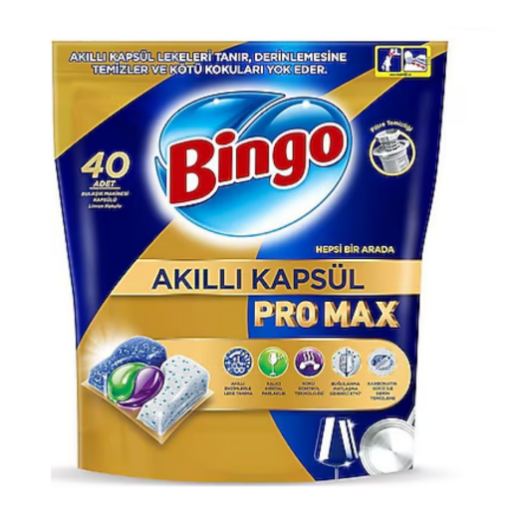 Bingo Akıllı Bulaşık Makinası Kapsülü 40 Lı Pro Max. ürün görseli