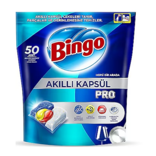 Bingo Akıllı Bulaşık Makinası Kapsülü 50 Li Pro. ürün görseli