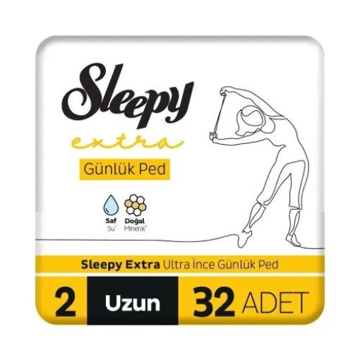 Sleepy Günlük Ped  Extra Uzun 32 Li. ürün görseli