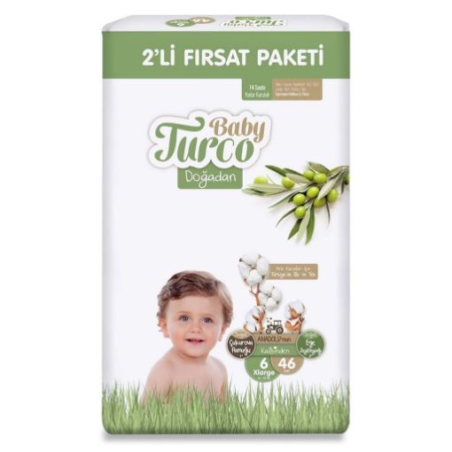 Baby Turco 2li Fırsat XL 46lı. ürün görseli