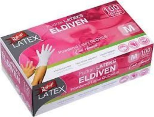 Latex Eldiven 100 Lü. ürün görseli