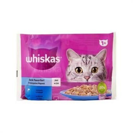 Whiskas Kedi Maması Yavru 85*4 Lü Balıklı. ürün görseli