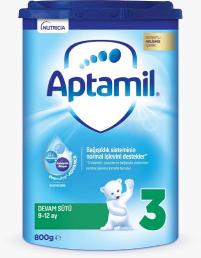 Aptamil 3 Devam Sütü 800 g 9-12 Ay Akıllı Kutu. ürün görseli