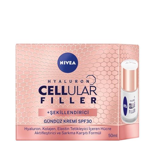 Nivea Cellular Expert Filler Sıkılaştırıcı Yaşlanma Karşıtı Göz Kremi 15 Ml, Hyaluronik Asit ve Folik Asit. ürün görseli
