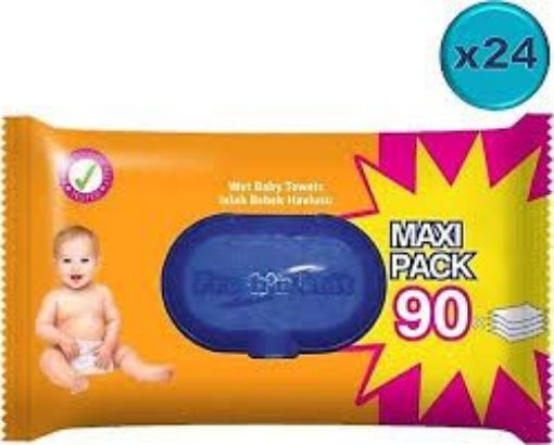 FRESH'N SOFT ISLAK HAVLU 90LI*24LU***. ürün görseli