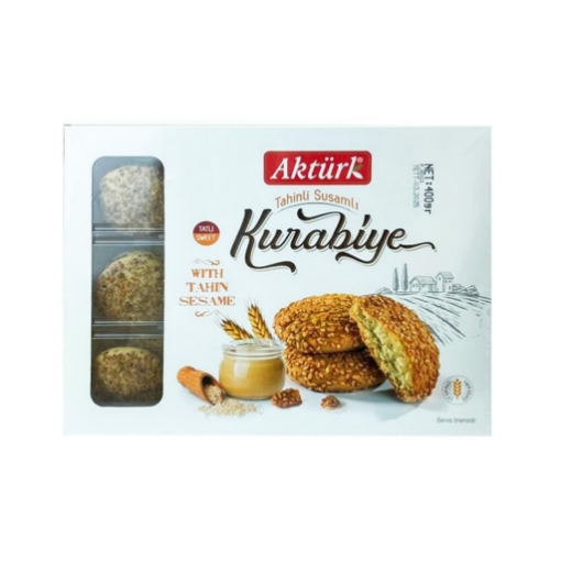 Akturk Kurabiye 400gr Tahinli Susamlı. ürün görseli