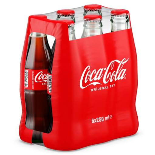 CC.COCA-COLA 200ML*6LI***. ürün görseli