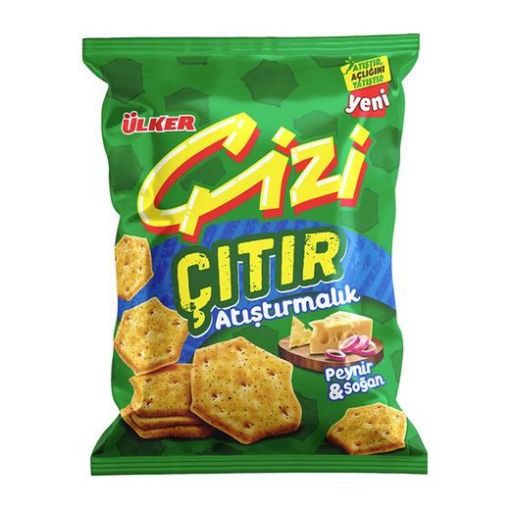 Ülker çizi Cıtır 80 gr Peynir  Soğan-108305. ürün görseli