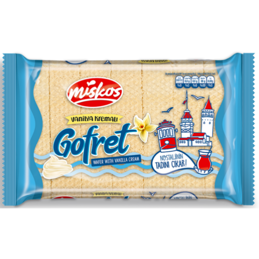Miskos Gofret Vanilyalı 200Gr. ürün görseli