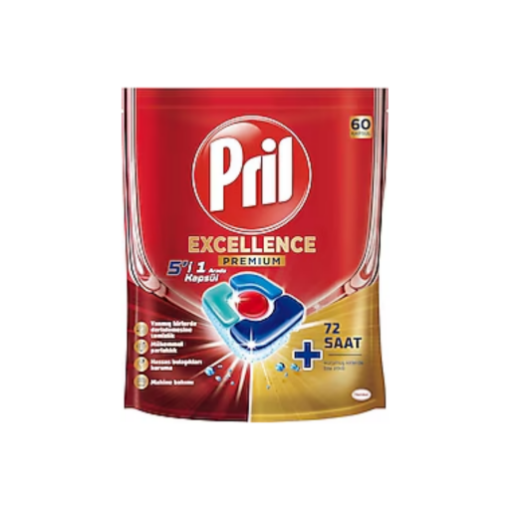 Pril Tablet Excellence 5 in 1 Premium 60lı. ürün görseli