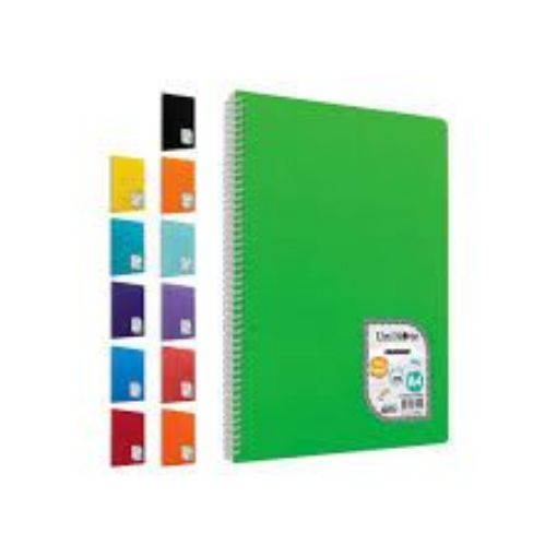 Çınar A4 100 Yaprak Spiral Defter PP Kapak Kareli. ürün görseli