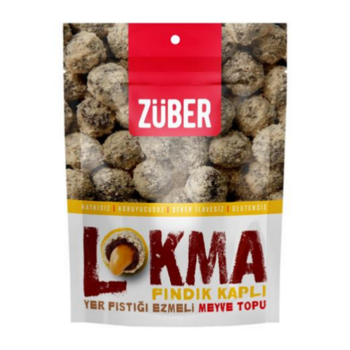 Zuber Lokma (96 gr, Fındık Kaplamalı). ürün görseli