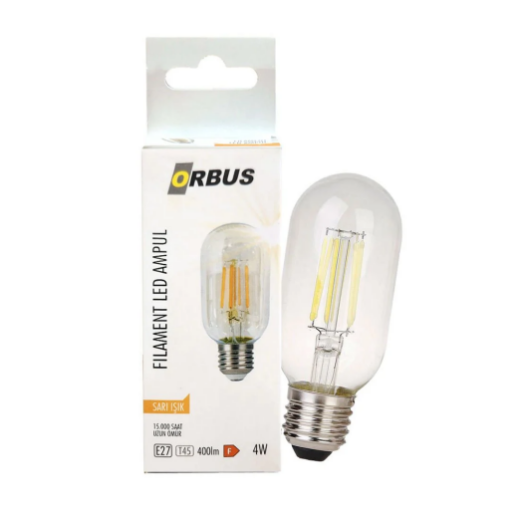Orbus 4W Filamentli LED Sarı Işık. ürün görseli