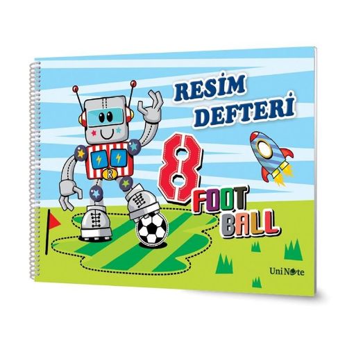 Çınar Telli Resim Defteri 15 YP 24x34 33000. ürün görseli