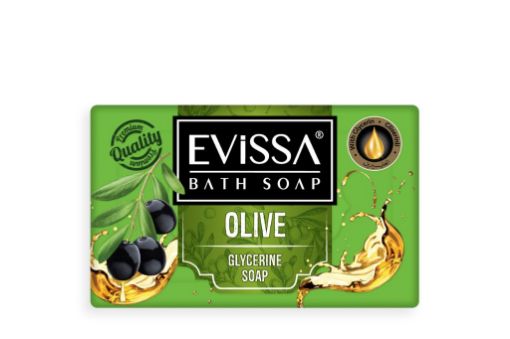 EVISSA DUS SABUNU 4*140GR OLIVE. ürün görseli