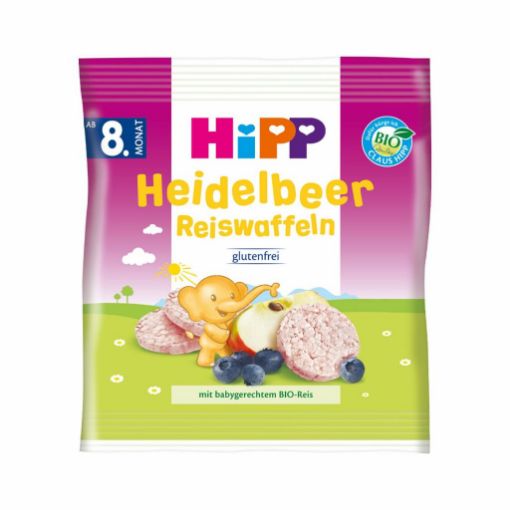 Hipp Bebek Gofreti 30 gr Yaban Mersinli Pirinçli. ürün görseli