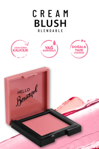 Pastel Profashion Cream Blush Krem Allık. ürün görseli