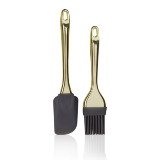 Gold Home Fırça Ve Spatula Set. ürün görseli