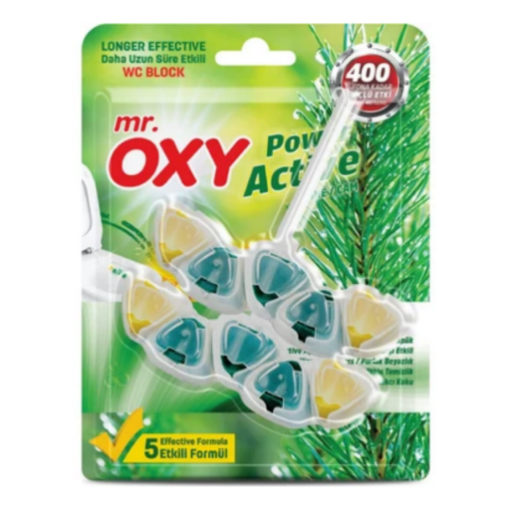 OXY WC BLOK LIMON FERAHLIGI-CITRUS 2*50GR. ürün görseli