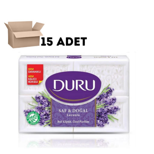 Duru Lavanta Banyo Sabunu 600 Gr 15 Adet Kolili. ürün görseli