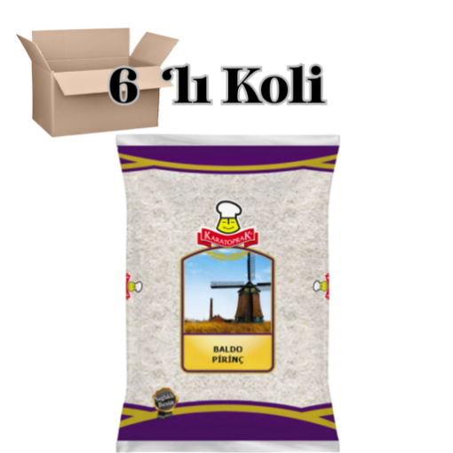 Karatoprak Yerli Baldo Pirinç 4KG*6 ADET KOLILI. ürün görseli