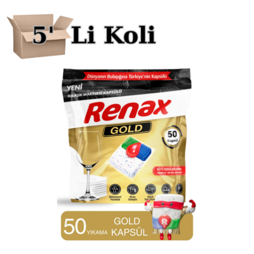 RENAX TABLET 50LI GOLD 5'li. ürün görseli