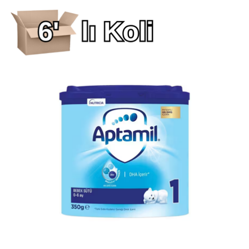 Aptamil 1 Bebek Sütü 350 gr 6'lı Koli. ürün görseli