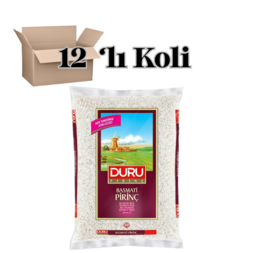 Duru Pirinç 1 kg Basmati*12 ADET KOLILI. ürün görseli