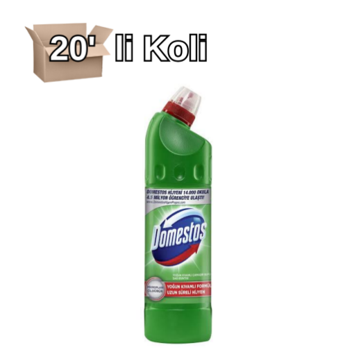 Domestos Dağ Esintisi Çamaşır Suyu 750 ml 20'li Koli. ürün görseli
