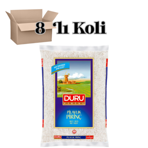 Duru Pirinç 2 Kg Pilavlık*8 ADET KOLILI. ürün görseli