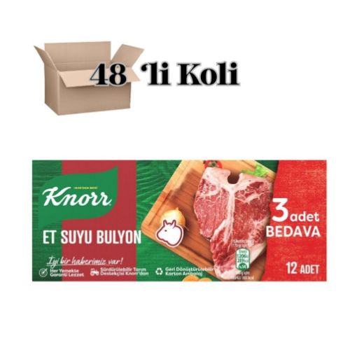 Knorr Bulyon Et 12 li 120 Gr 48 Li Koli. ürün görseli