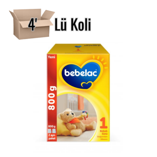 Bebelac 1 Bebek Sütü 800 gr 4'lü. ürün görseli