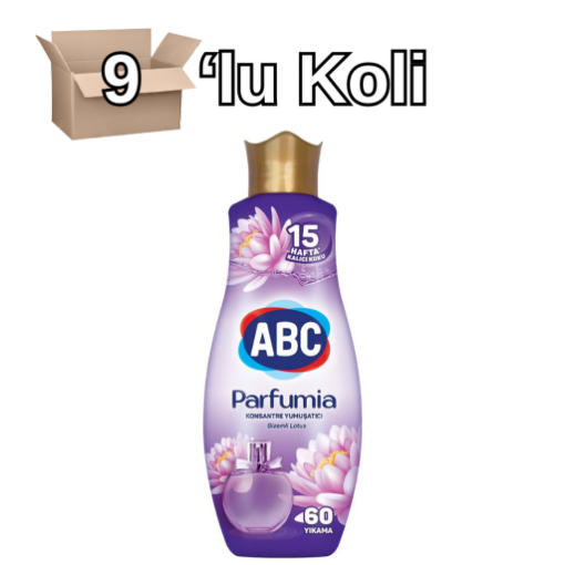 ABC Konsantre Yumuşatıcı Lotus 1440 ML 9'lu Koli. ürün görseli