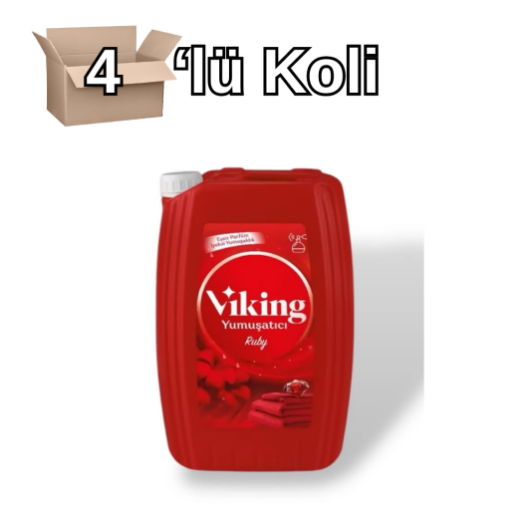 VIKING YUMUSATICI 5LT RUBY 4'lü Koli. ürün görseli