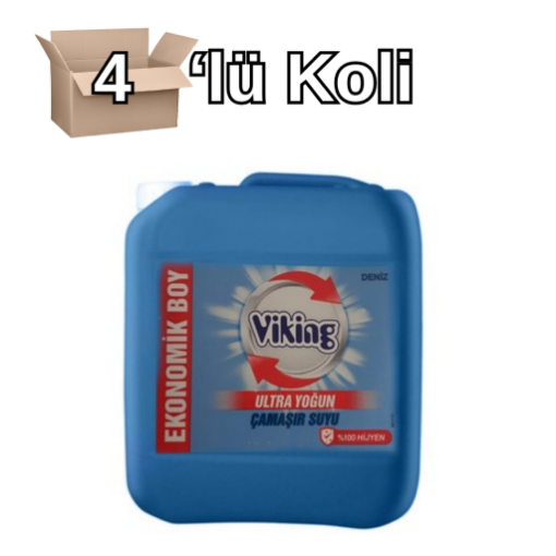 Viking Çamaşır Suyu Ultra 3,5 kg Deniz 4'lü Koli. ürün görseli