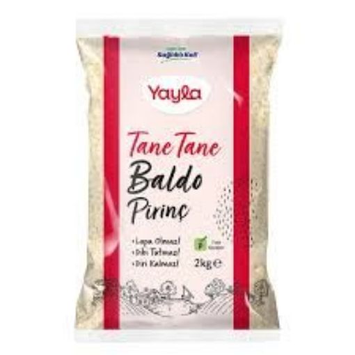YAYLA PIRINC 1KG TANE TANE BALDO. ürün görseli